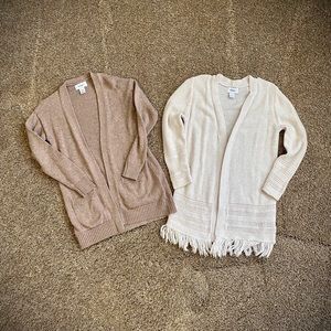 Girls 6/7 Cardigans from Old Navy - BOTH included
